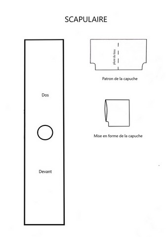 patron scapulaire dominicain