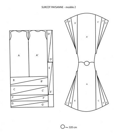 surcot ampleur surcot ampleur